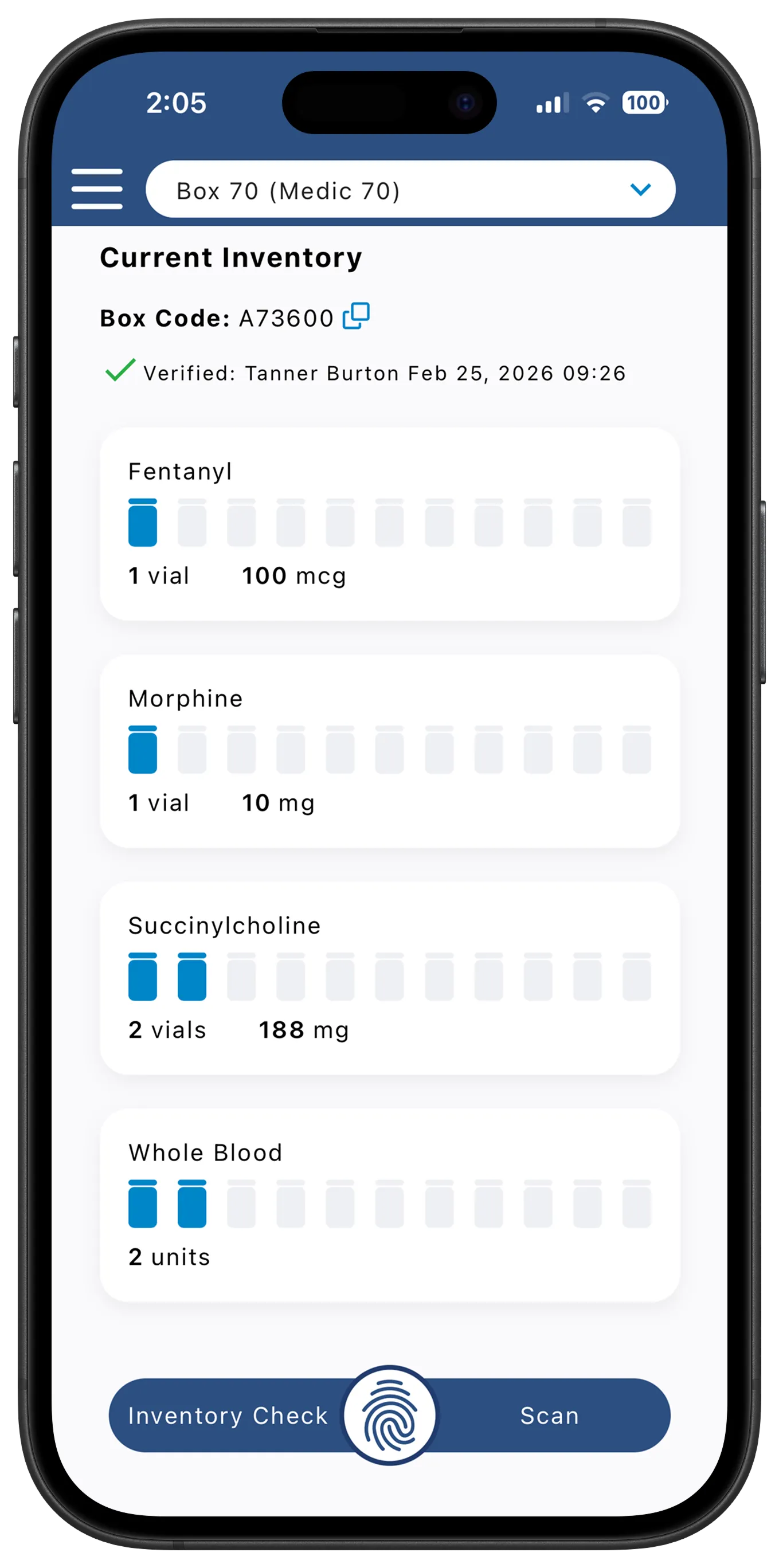 Log Rx Safe LogRx - Narcotics Tracking Software for Fire & Emergency Services